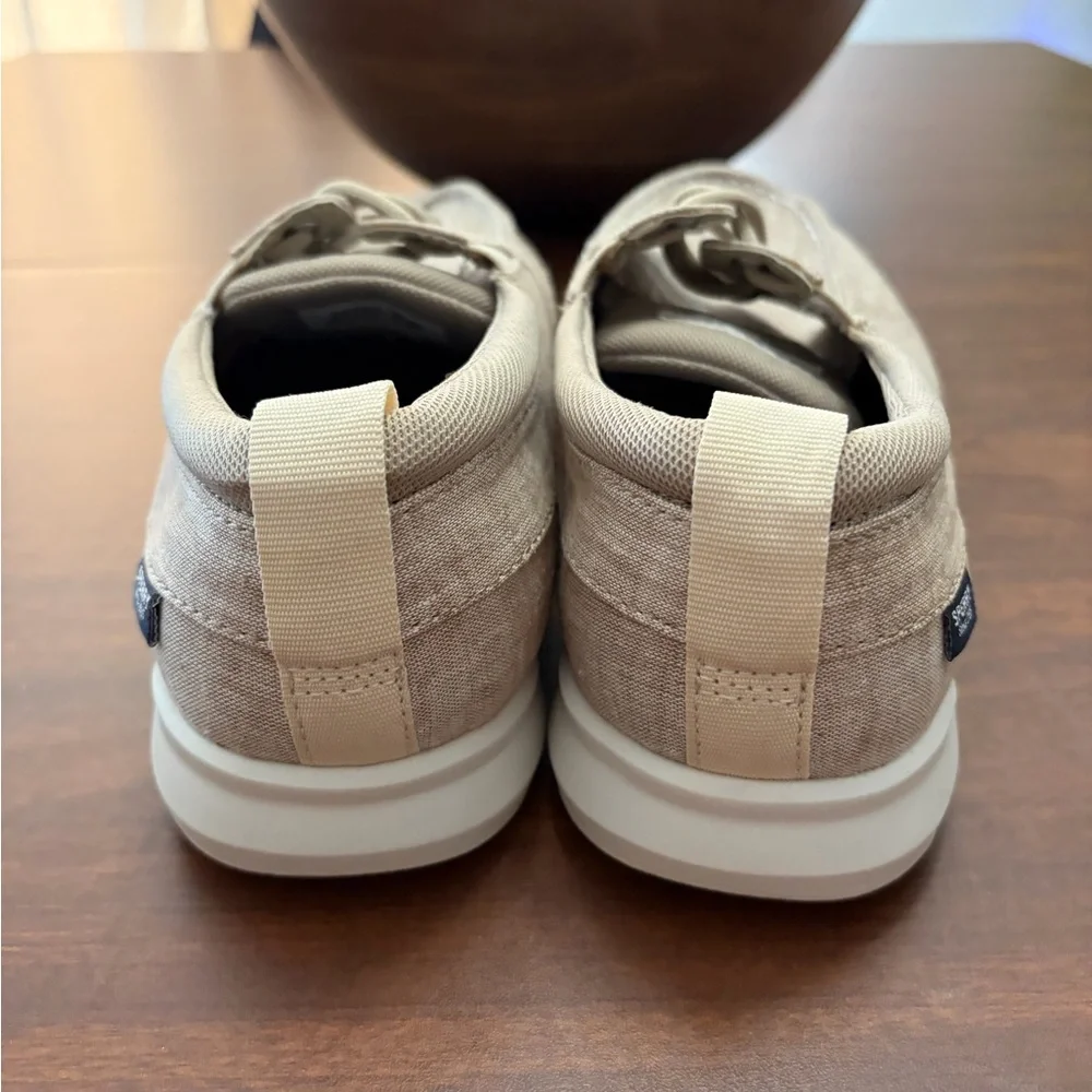 Sperry Men's, Bowrider Plushstep 3-Eye Sand 8M size 10